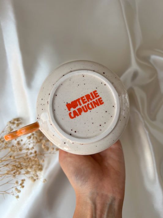 Mug Capucine orange