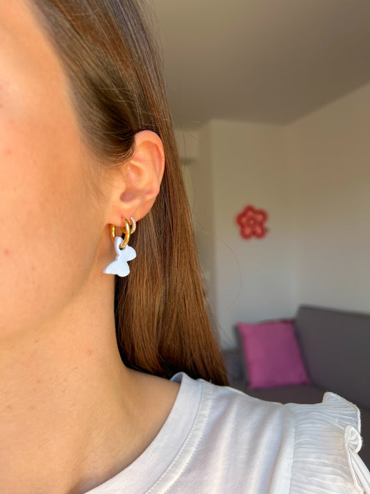 Boucles d'oreilles Papillons