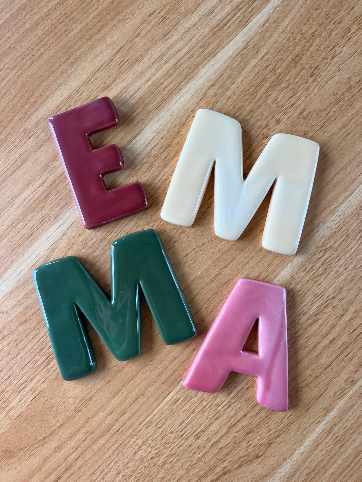 Lettres décoratives - précommandes