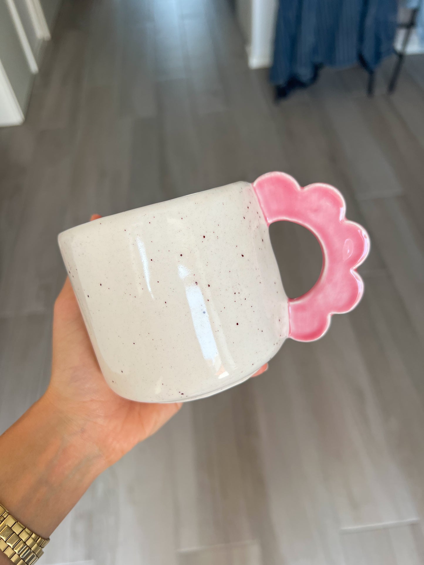 Mug Capucine rose
