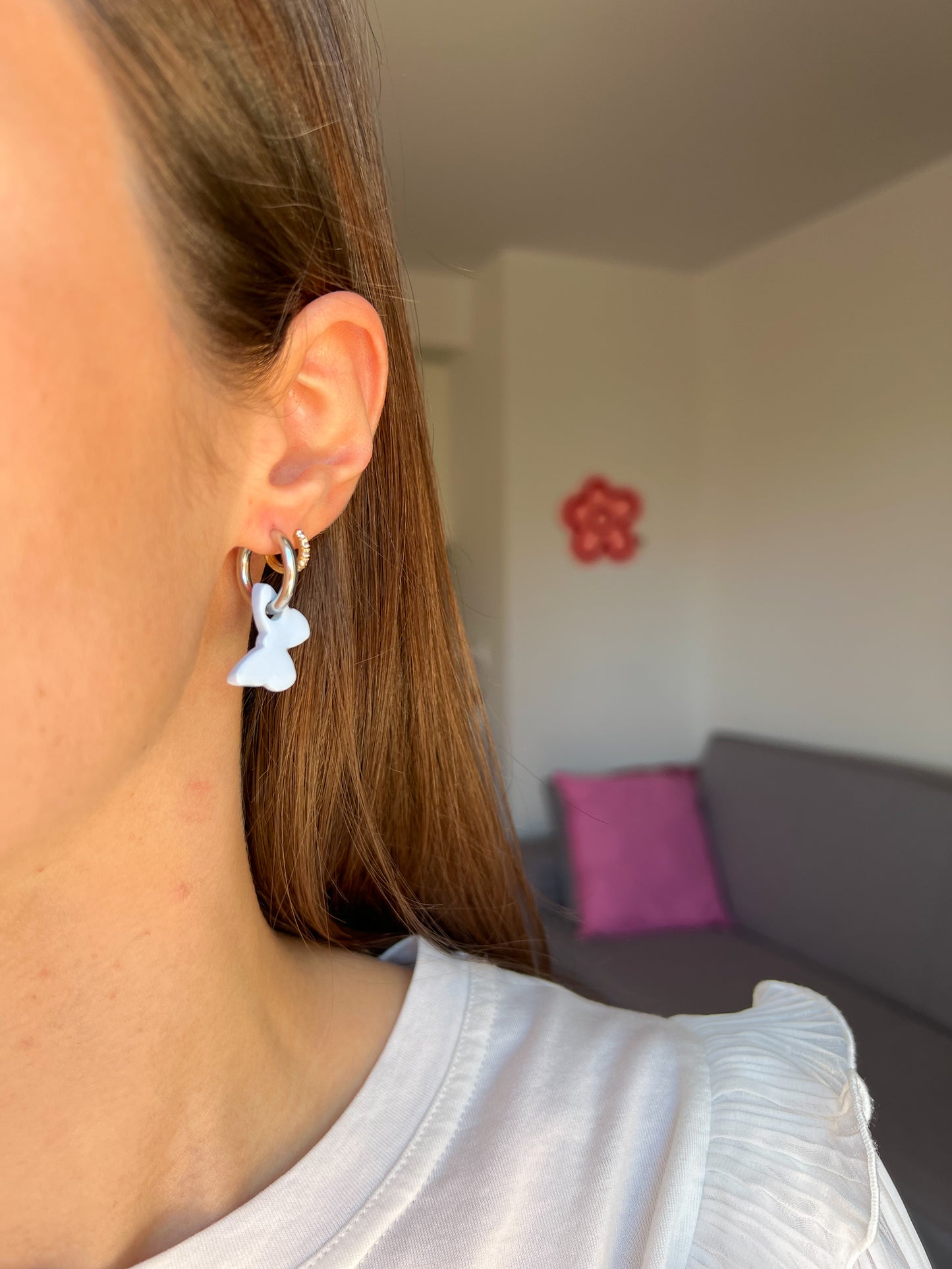 Boucles d'oreilles Papillons